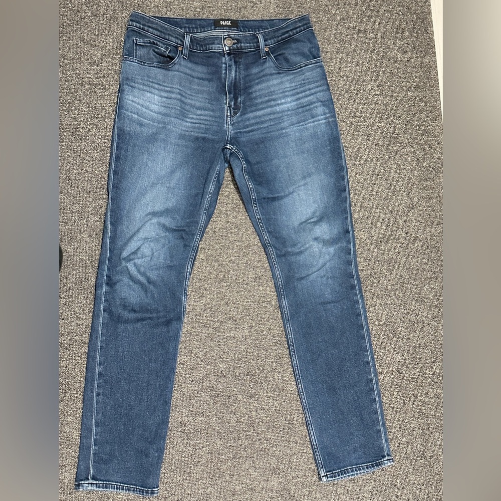 PAIGE Men's Slim Jeans in Blue